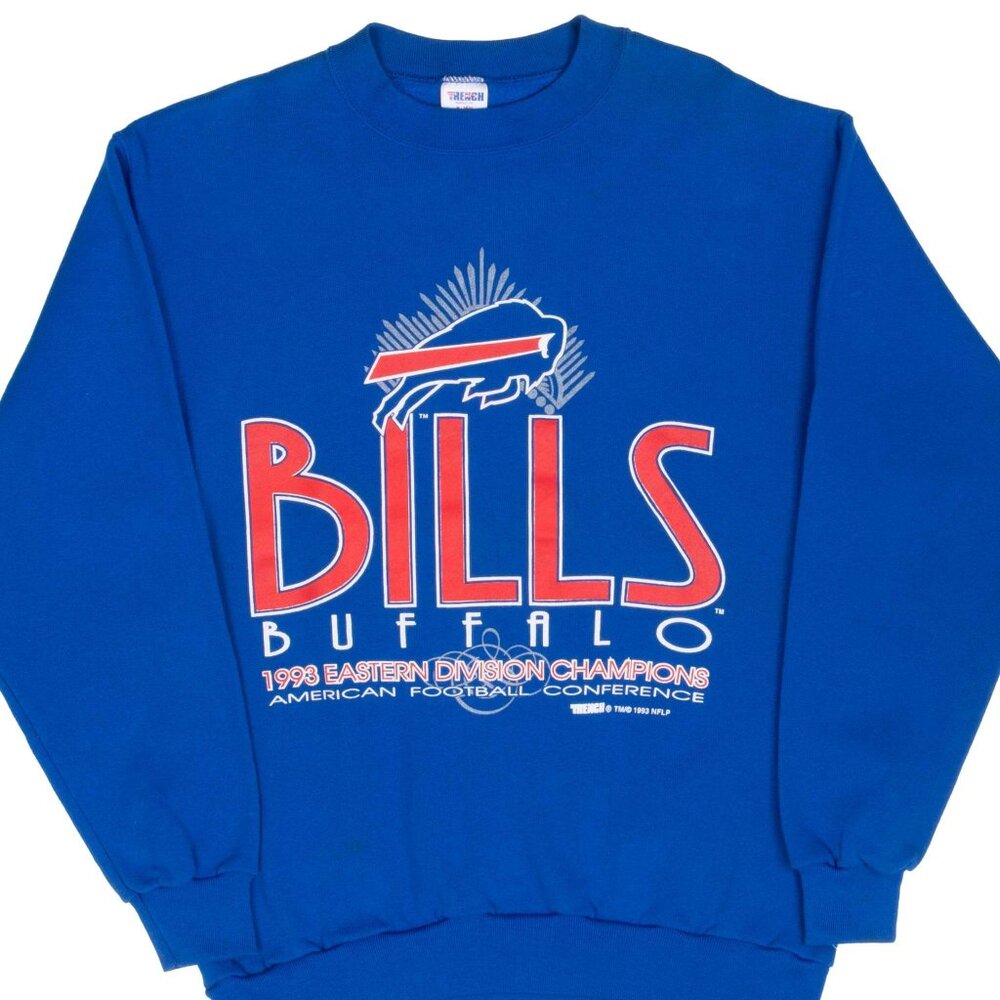 Vintage NFL Buffalo Bills AFC Champions 1993 Sweatshirt, Retro Football Shirt